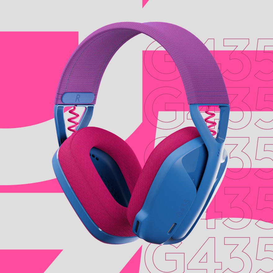 G435 Model : G435-WIRELESS-HEADSET(BLUE) | Shopee Thailand