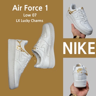 สินค้า （ยิงจริง）Nike Air Force 1 Low 07 LX Lucky Charms รองเท้าผ้าใบ รองเท้า รองเท้าวิ่ง รองเท้า nike