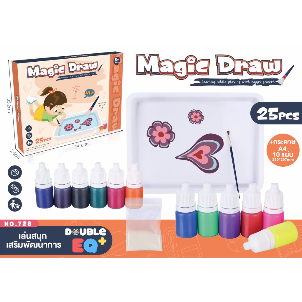 magic-draw-วาดรูปบนน้ำ-วาดรูปในน้ำ-จุ่มสี-ของเล่นเสริมพัฒนาการ-ศิลปะระบายสี-วาดลายบนน้ำ-วาดสีในน้ำ-จุ่มสีในน้ำ-สีน้ำ