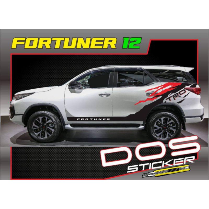 สติกเกอร์แต่งลาย-fortuner-no-12