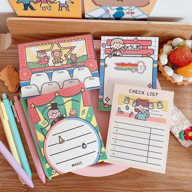 พร้อมส่ง-notepad-memo-padน่ารักๆค่า