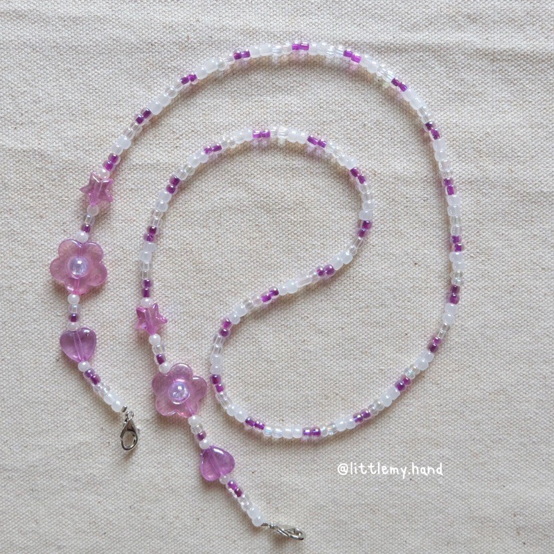 พร้อมส่ง-สายคล้องแมส-สายคล้องหน้ากาก-mask-strap-งานhandmade