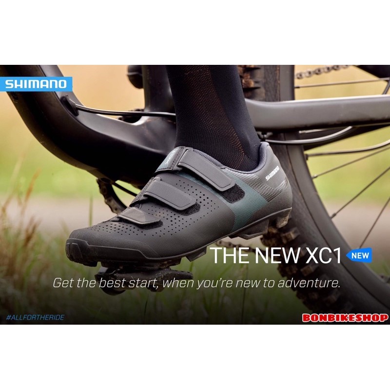 รองเท้าเสือภูเขา-shimano-xc1