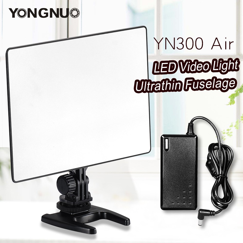 yongnuo-yn300-air-ultra-thin-on-camera-led-video-light-with-ac-power-adapter