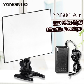 YONGNUO YN300 Air Ultra Thin On Camera LED Video Light  with AC Power Adapter