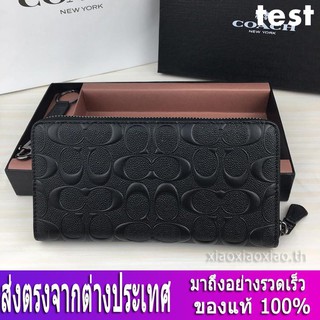 กระเป๋าสตางค์ Coach F74918 กระเป๋าสตางค์ผู้ชาย / กระเป๋าสตางค์ยาว / กระเป๋าสตางค์หนัง / กระเป๋าสตางค์บัตร