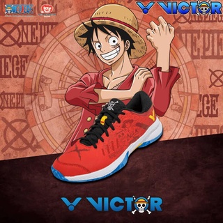 【 ของแท้ 💯% 】รองเท้าแบดมินตัน วิคเตอร์ ONE PIECE - Luffy (A-OPL-D)