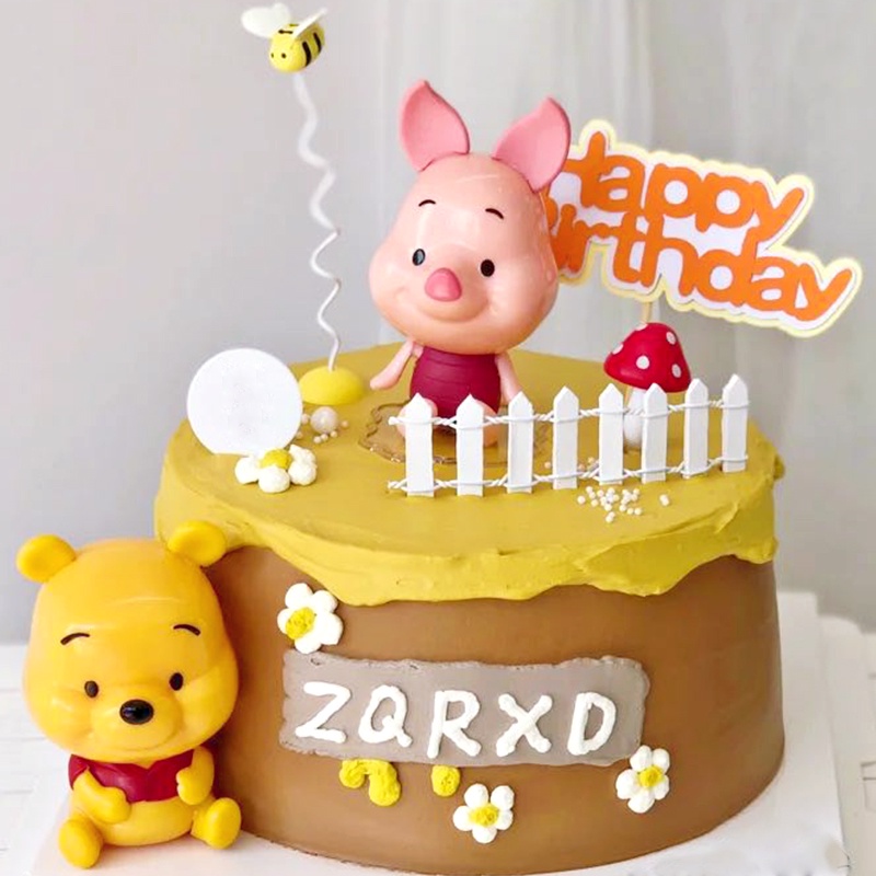 ตุ๊กตาการ์ตูน-winnie-the-pooh-piglet-pig-tigger-สําหรับตกแต่งเค้กวันเกิดเด็ก