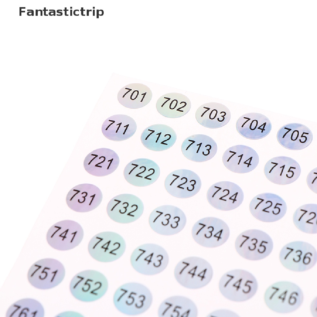 fantastictrip-1-1000-สติกเกอร์ตัวเลข-ทรงกลม-กันน้ํา-ดิจิทัล-ฉลากตัวเลข-กาวในตัว