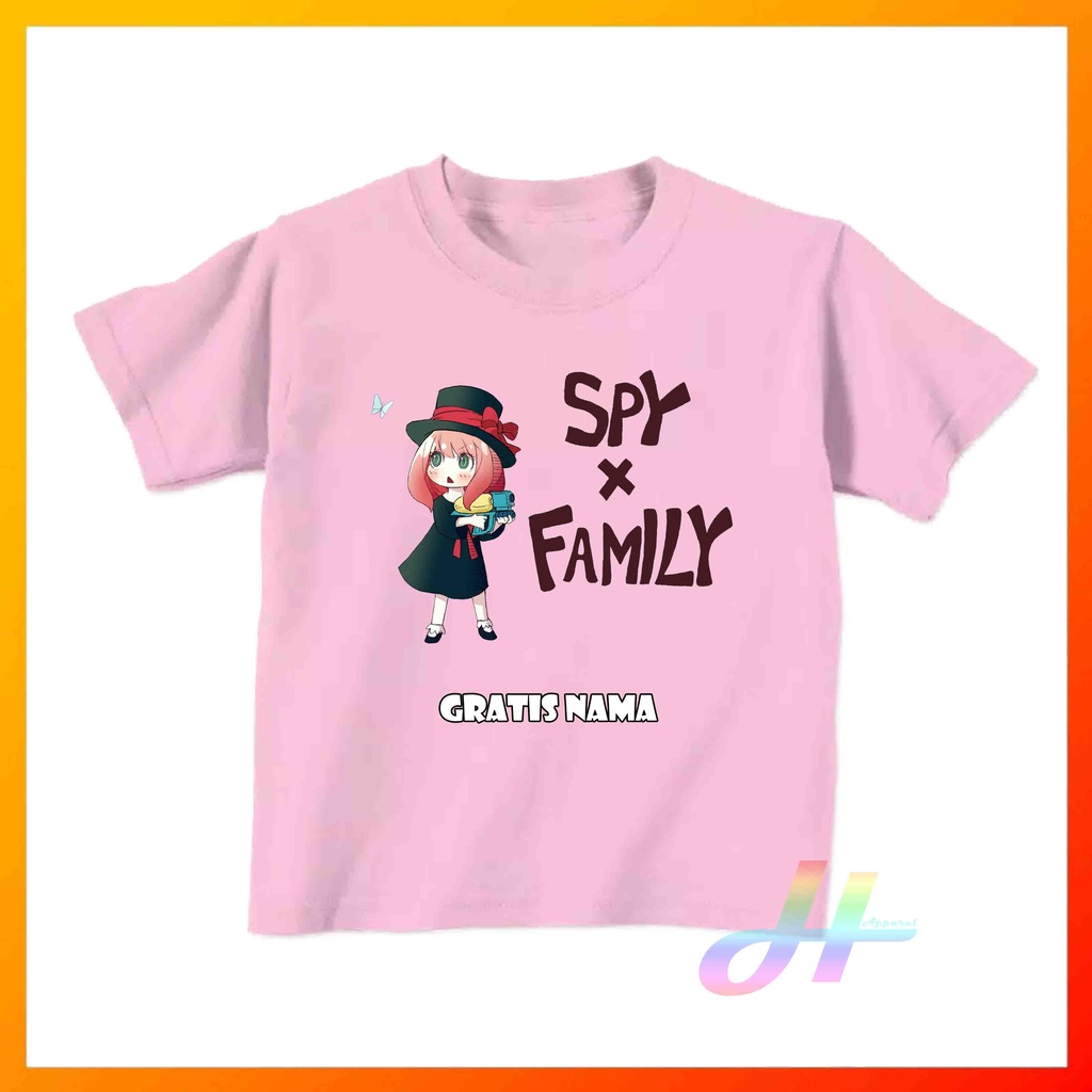 เสื้อยืด-พิมพ์ลายอนิเมะ-chibi-anya-forger-spy-x-family-สําหรับเด็กผู้หญิง-191