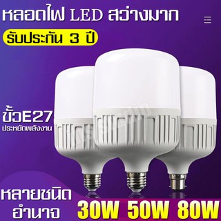 หลอดไฟ ขั้วE27 แอลอีดีหลอด หลอดไฟฉุกเฉิน โคมไฟติดผนัง Outdoor Lighting หลอดไฟสำรอง