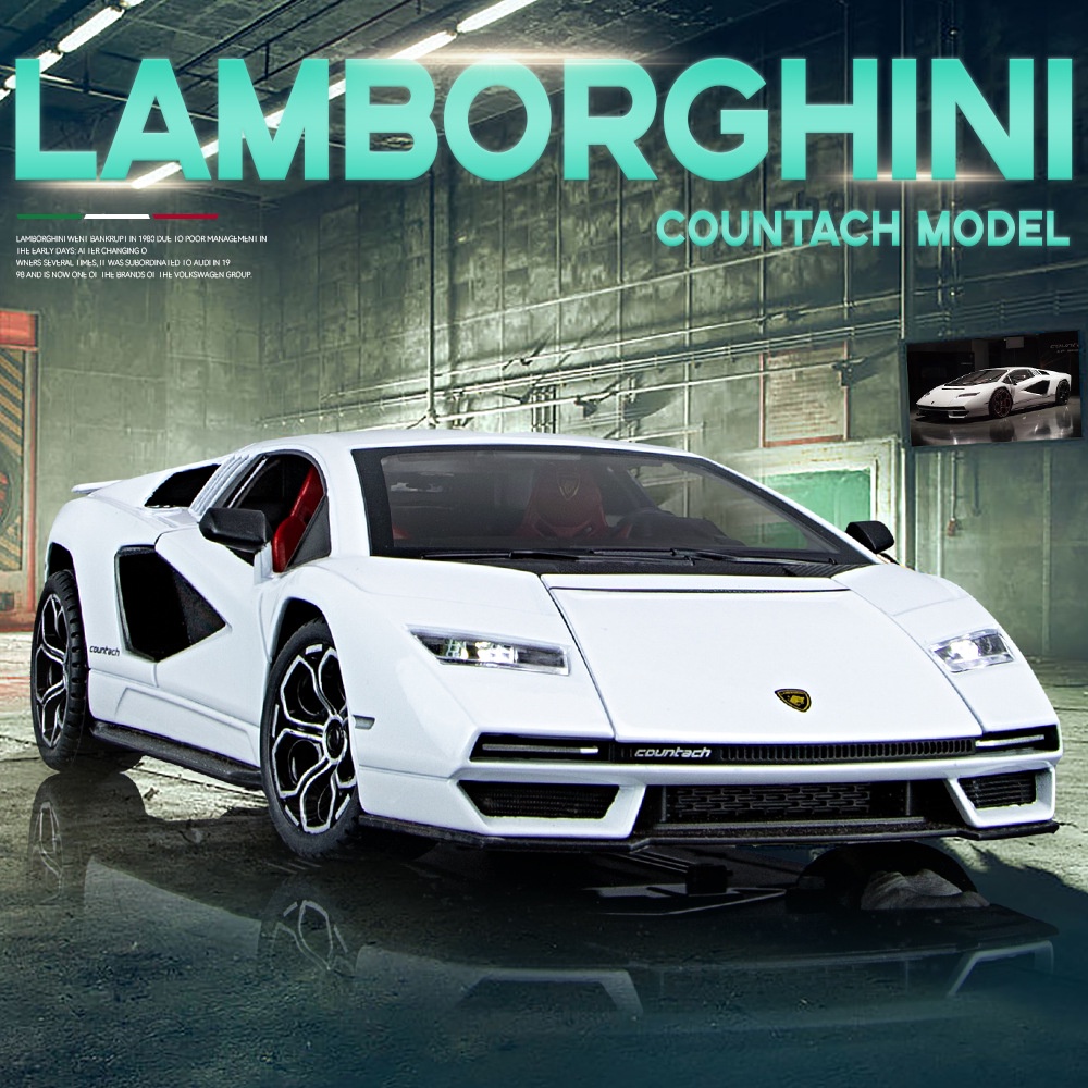 รถแข่งของเล่น-สเกล-1-24-lamborghini-countach-lpi-800-4-อัลลอยด์-ดึงถอยหลัง-เก็บสะสม-ของขวัญ-ของเล่น-ของสะสม-ของสะสม-เด็ก