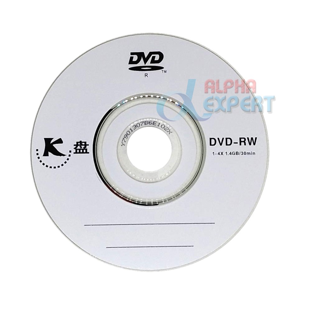 แผ่น-mini-dvd-rw-1-4gb-30min-ขนาด-8cm-ความเร็วในการเขียน-1-4x-ใช้กับกล้อง-camcorder-หรือใช้เก็บข้อมูล-จำวน-5-แผ่น