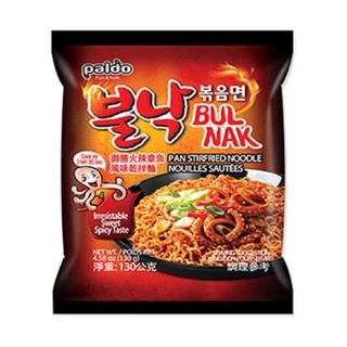 [พร้อมส่ง] พาลโด บูลนัค แพน สเตอร์ฟราย นู้ดเดิ้ล Paldo Bulnak Pan Stirfried Noodle มาม่าเกาหลี