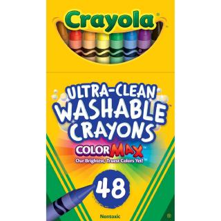 ภาพหน้าปกสินค้าCrayola สีเทียนล้างออกได้ อัลตร้าคลีน 48แท่ง ที่เกี่ยวข้อง