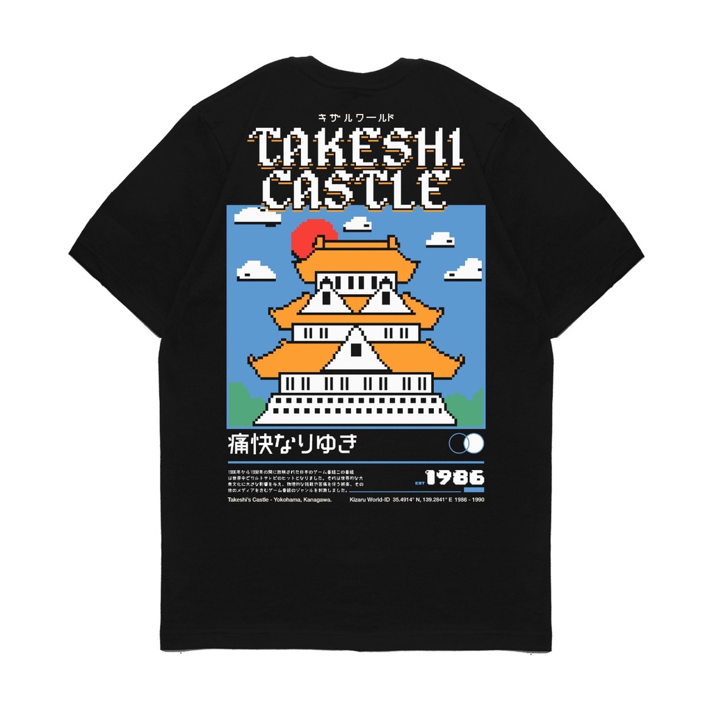 เสื้อยืดโอเวอร์ไซส์เสื้อยืด-พิมพ์ลาย-kizaru-origin-takeshi-castles-3xl