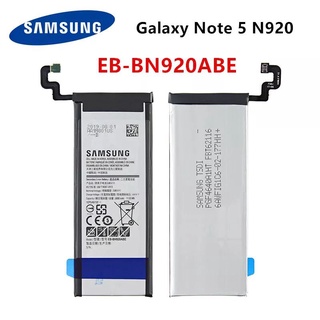 แบตSAMSUNG EB-BN920ABE แบตเตอรี่3000MAh Samsung Galaxy หมายเหตุ5 SM-N920 N920F N920T N920A N920I N920G N920G/DS N9208