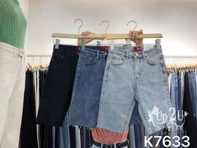 7633-สกินนี่ยีนส์ขา3ส่วน-มี3สี-s-xl