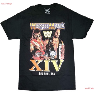 2022 Mens Superstar Wrestlers Stone Cold Steve Austin The Rock Hulk Undertaker T-Shirt เสื้อยืดผู้ชาย ดพิมพ์ลาย ดผ้าเด้