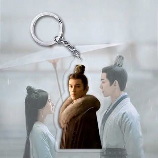 ภาพขนาดย่อของภาพหน้าปกสินค้าพวงกุญแจอะคริลิค ลาย Love Like The Galaxy Zhao Lusi Wu Lei จากร้าน inshome.th บน Shopee ภาพที่ 8