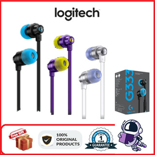 สินค้า Logitech G333 In-ear Gaming Headset With Microphone 3.5MM/USB-C Gaming Headphone（หูฟังเกม）