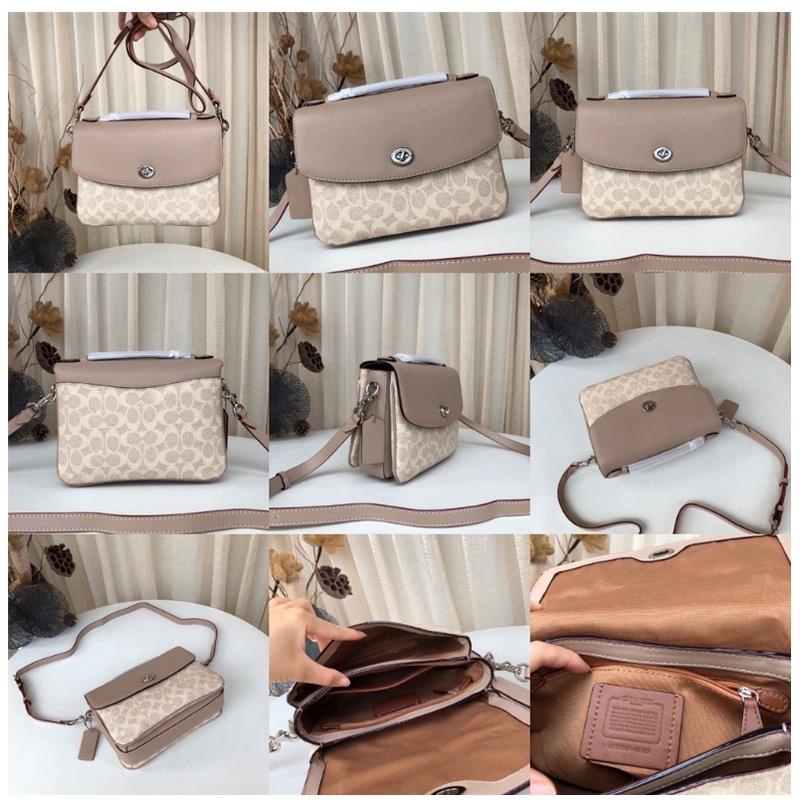 coach-68349-68348-74091-73767-กระเป๋าสะพายข้าง-ในผ้าใบลายเซ็น-กระเป๋าสตรี-กระเป๋าหูหิ้วด้านบน