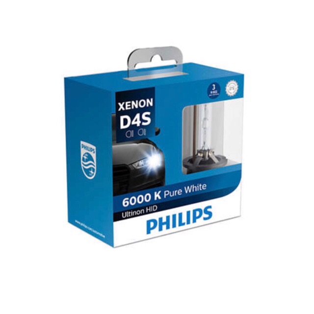 philips-หลอดไฟหน้ารถยนต์-xenon-hid-d4s-6000k