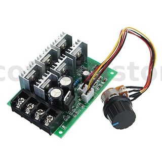 Dc 9-55V 40A 2000W PWM DC มอเตอร์ปั๊มควบคุมความเร็ว พลังงานสูง 9V 12V 24V 36V 48V