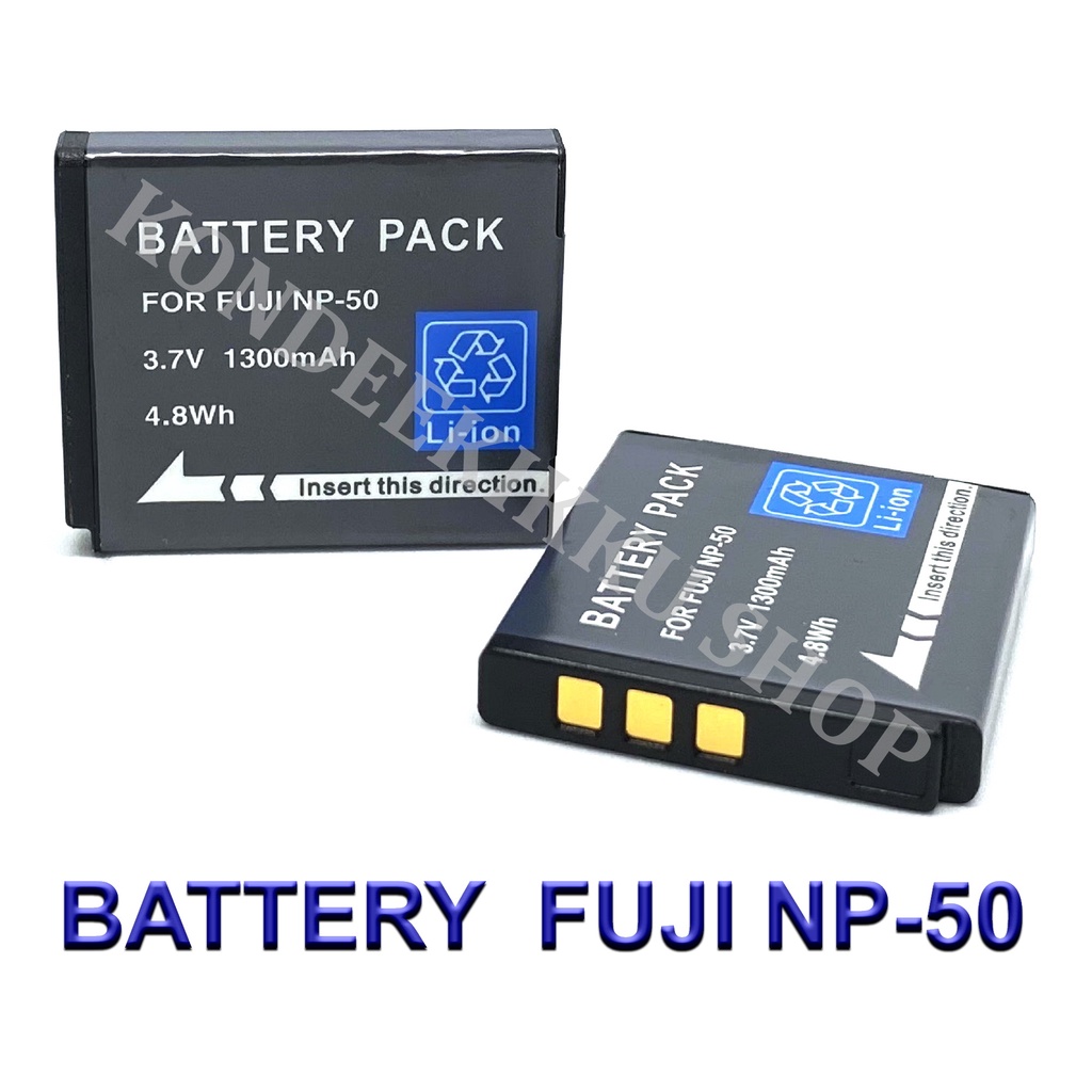 FNP-50 / NP-50 / FNP50 / NP50 Battery and Charger For Fujifilm X10,X20 ...