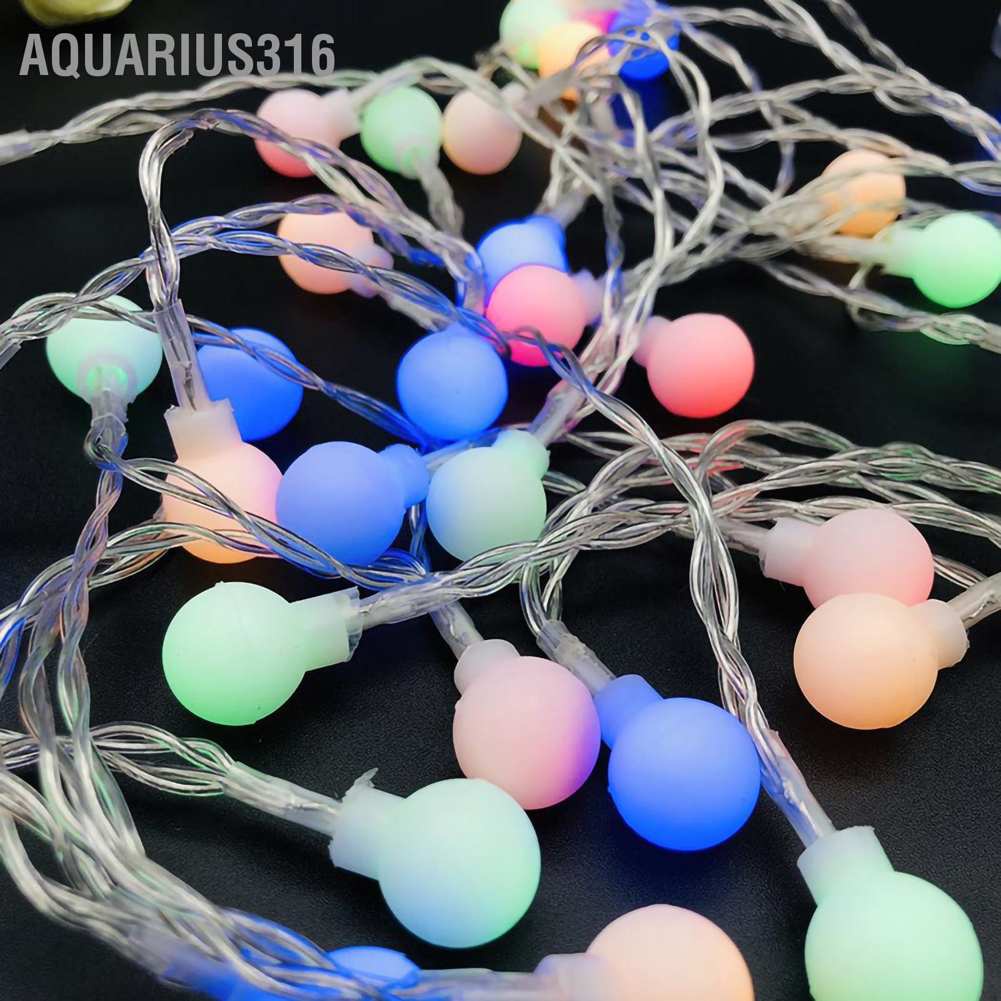 aquarius316-สายไฟหิ่งห้อย-led-ทรงกลม-หลากสีสัน-สําหรับตั้งแคมป์-ปาร์ตี้