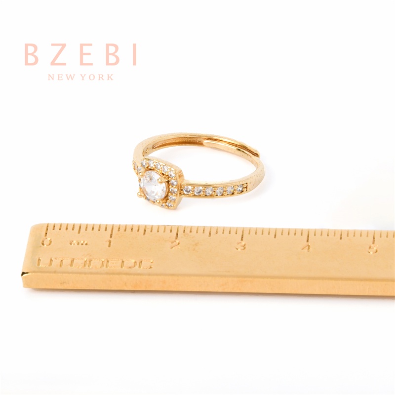 bzebi-แหวนเพชร-ผู้หญิง-แฟชั่น-ทอง-ทองแท้-ทองชุบ-แฟชั่นผู้หญิง-สไตล์เกาหลี-แหวนเพชร-cz-ประดับเพทาย-ปรับได้-สําหรับผู้หญิง-591r