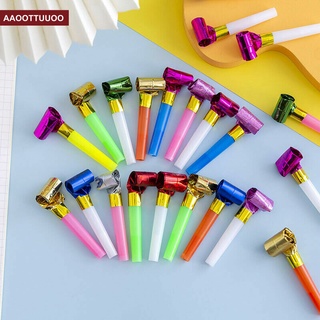 20pcs Party Blowers Horn Trumpet Blowouts Loot Bag Fillers Birthday New Year Foil