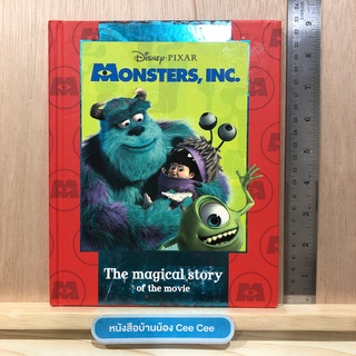 หนังสือนิทานภาษาอังกฤษ ปกแข็ง Disney Pixar Monsters, Inc. The magical story of the movie