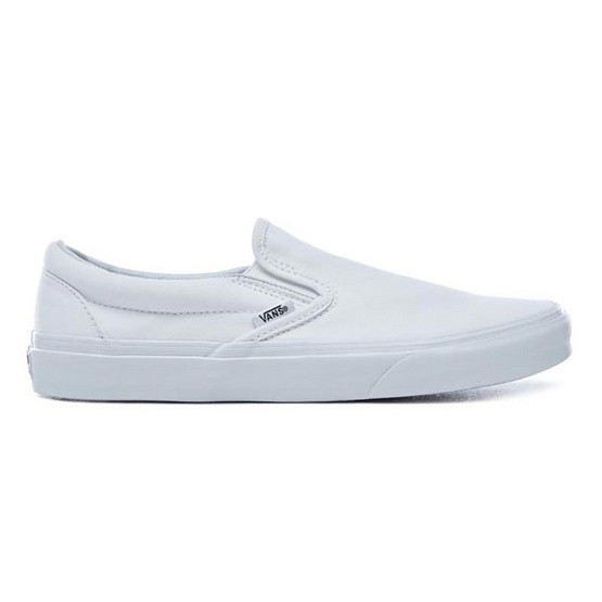 ภาพหน้าปกสินค้าVANS CLASSIC SLIP-ON TRUE WHITE //รองเท้าแวนส์ สลิปออน รองเท้าทรงสวม สีขาวล้วน แวนส์แท้