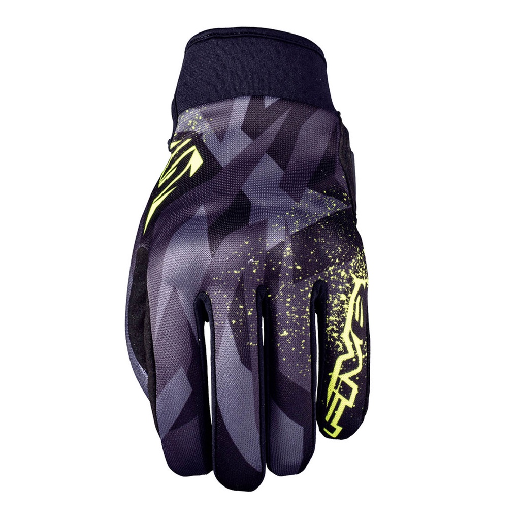 five-advanced-gloves-globe-replica-camo-fluo-yellow-ถุงมือขี่รถมอเตอร์ไซค์