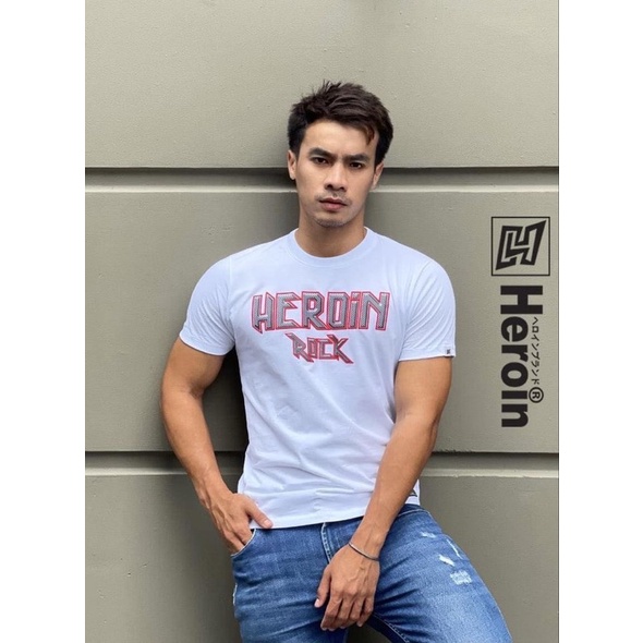 เสื้อยืด-heroin-brand