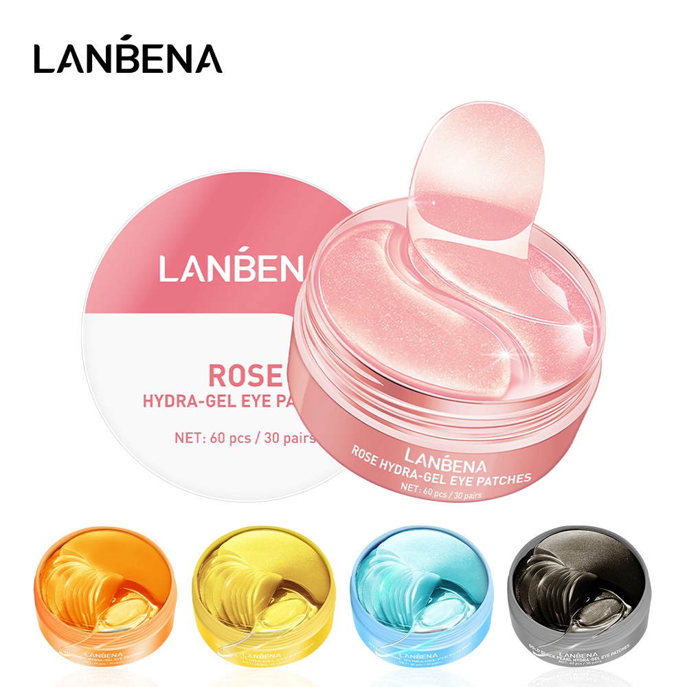 รูปภาพของLANBENA Eye Mask อายมาร์ค มาร์คใต้ตา มาร์คใต้ตา อายมาสก์ บำรุงรอบดวงตา ช่วยลดริ้วรอย และความหมองคล้ำ 60 ชิ้นลองเช็คราคา