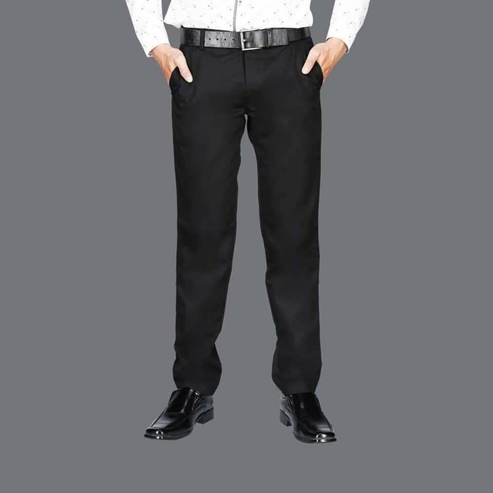 รูปภาพของกางเกงสเเลคชาย กางเกงสเเล็คชาย กางเกงทำงาน SING-AEK (แบรนด์ สิงห์เอก)​ ผ้ากำมะดิน ผ้าไม่ยืด ทรงกระบอกเล็ก กางเกงขายาวชายลองเช็คราคา