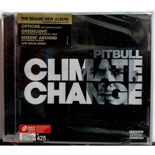 ซีดีเพลงสากล  CD PITBULL CLIMATE CHANGE***มือ1 sony music thailand