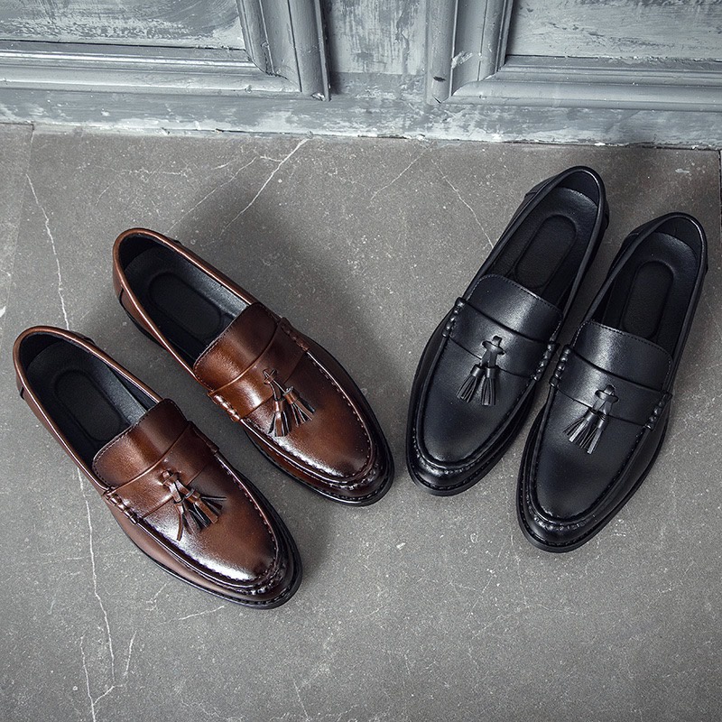 ภาพหน้าปกสินค้ารองเท้าหนังผู้ชาย Tassel loafer