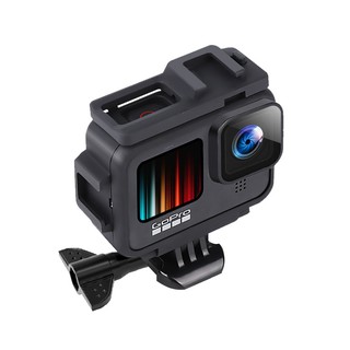 ภาพหน้าปกสินค้าReady stock กรอบครอบตัวกล้อง gopro สีดํา สําหรับ gopro session 4 hero ที่เกี่ยวข้อง