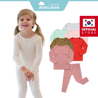 Avauma ชุดนอนผ้าฝ้าย แขนยาว 3M-7 Years 16 สี สําหรับเด็กวัยหัดเดิน