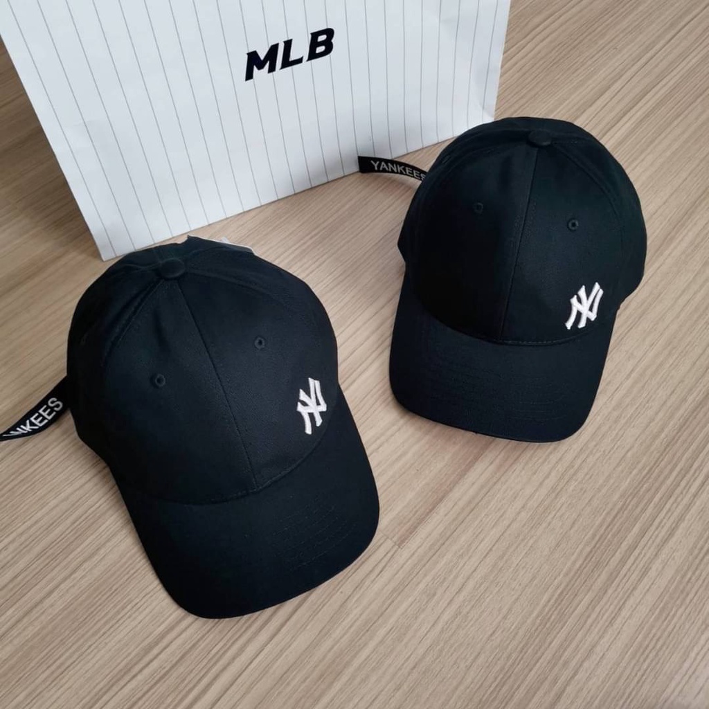 หมวก-mlb-cap-ของแท้-100-ป้ายเกาหลี-หมวก-ny-รุ่น-logo-ด้านข้าง-หาง-yankees-พร้อมส่ง