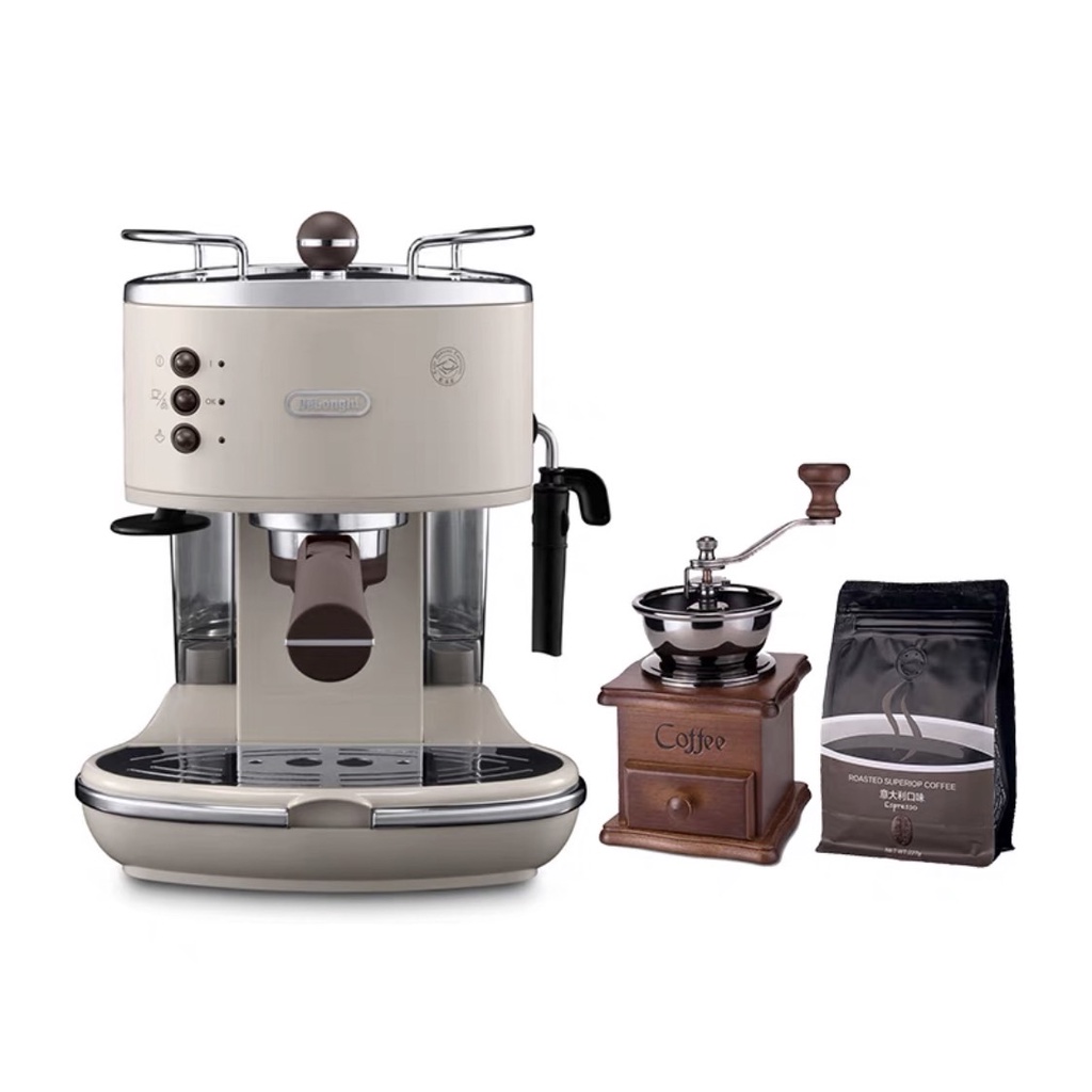 Delonghi ECO310 SemiAutomatic Coffee Machine Retro Italian เครื่องชง