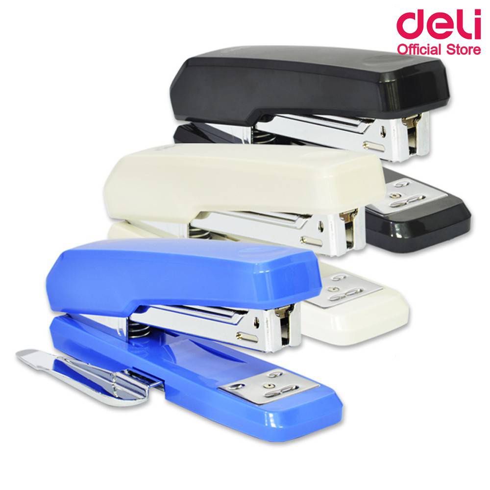 เครื่องเย็บกระดาษ-deli-0326-half-strip-stapler-เย็บกระดาษได้-25-แผ่น-มีที่ถอนลวดในตัว-1-ชิ้น-แม็กเย็บ