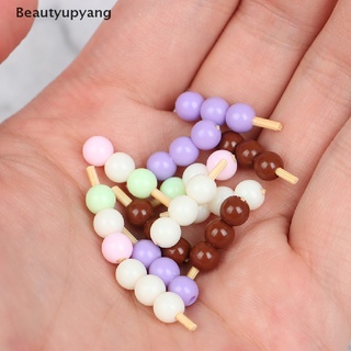 [Beautyupyang] 3 Set Doll House Mini Japanese Fish Balls Gluous Rice Balls Rice Cake Skewers Good goods