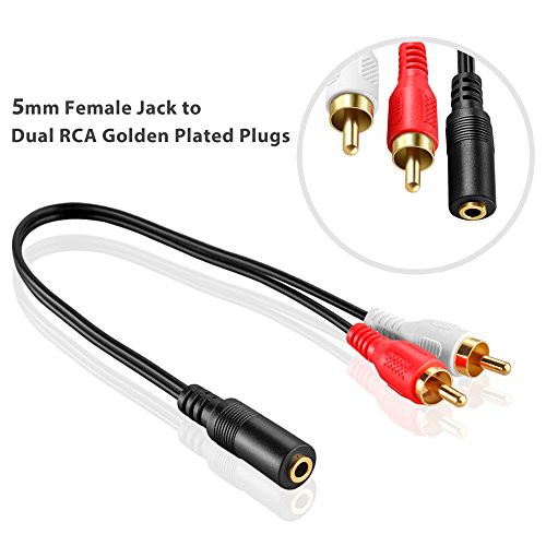 startech-mufmrca-6-inch-3-5mm-female-to-2-x-rca-male-rca-to-aux-y-stereo-splitter-cable-black