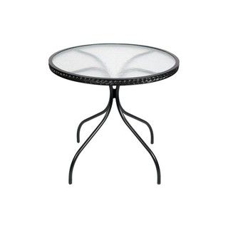 โต๊ะหวายเทียม DARKEN BLACK | SPRING | YUYAO BDSR-8053 TABLE โต๊ะสนาม เฟอร์นิเจอร์นอกบ้าน Outdoor Living End Year Sale