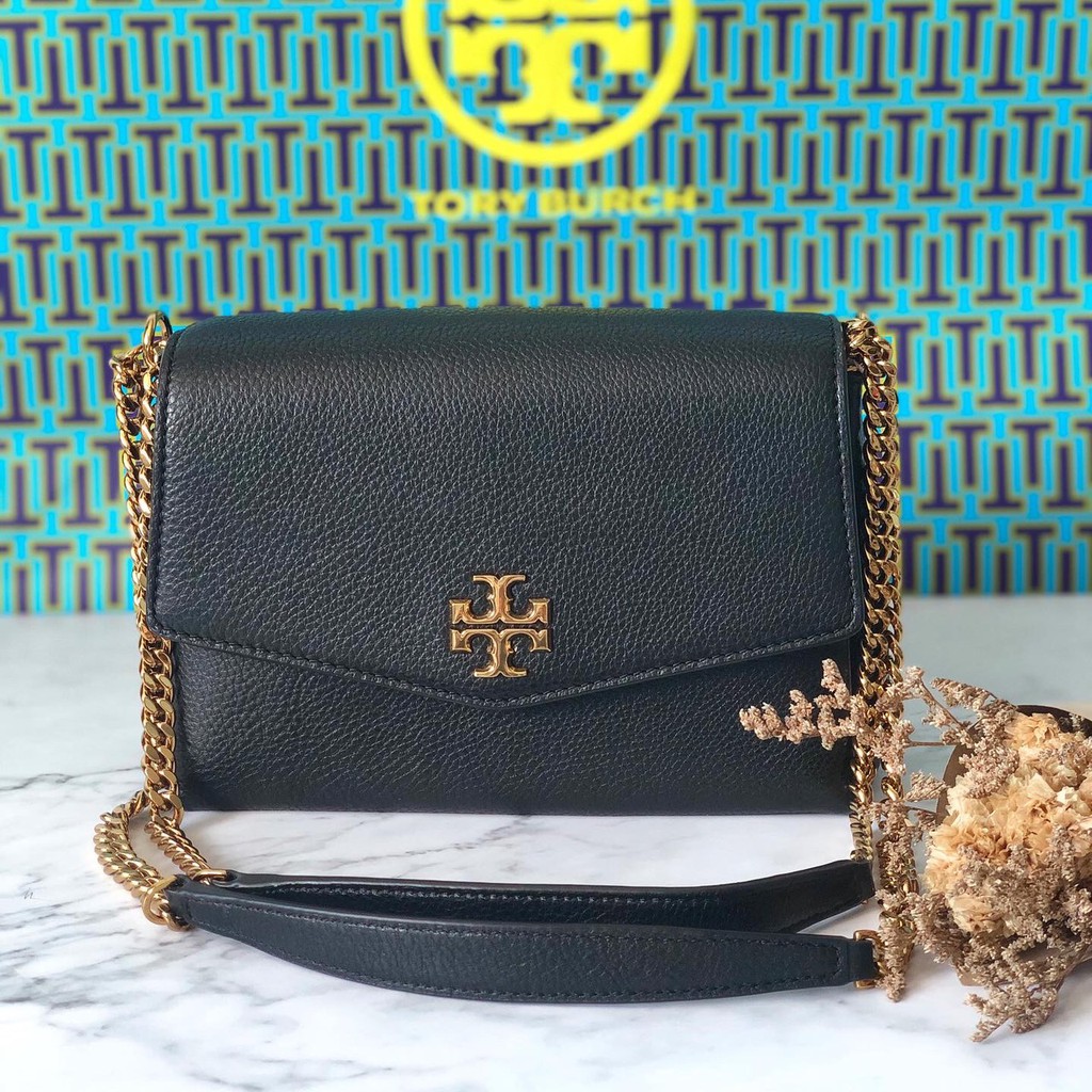 Tory Burch Kira Pebbled Convertible Shoulder Bag - Green