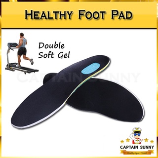 ภาพหน้าปกสินค้าแผ่นรองเท้าเพื่อสุขภาพ แผ่นเจล 2 ชั้น – Double Gel foot Pad ที่เกี่ยวข้อง